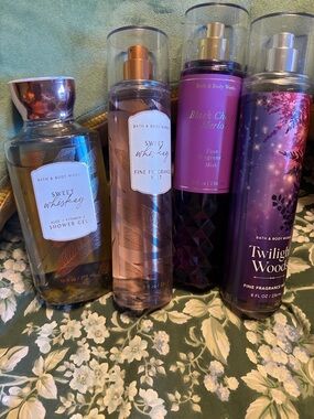 adidas Women Bath & Body Mist and Shower Gel Set in Purple and Rose Gold